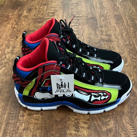 Fila Other - Fila Grant Hill 2 Racing Team Bones Basketball Shoes Size 10.5